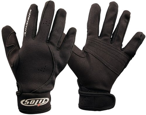 Tilos 1.5 Amara Palm Mesh Reef Glove (Black, Small)